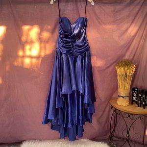 Blue mermaid dress